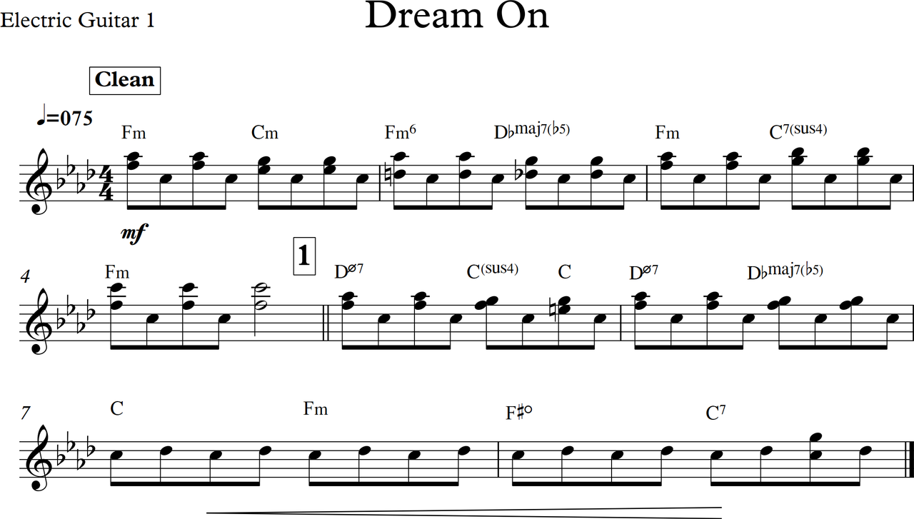 Dream On PARTS - El_Guit1_Sokrashenno