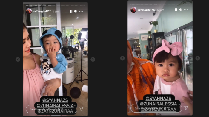 Raffi Ahmad ucapkan selamat ulang tahun untuk Zayn dan Zunaira