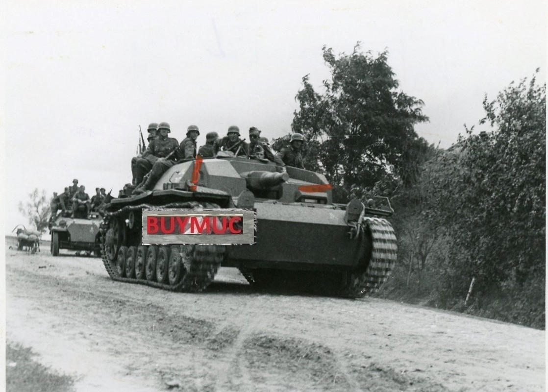 LARGE FOTO PANZER TANK STURMGESCHÜTZ UKRAINE PJE