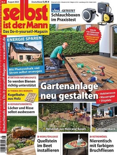 Cover: Selbst ist der Mann Heimwerkermagazin No 08 August 2023