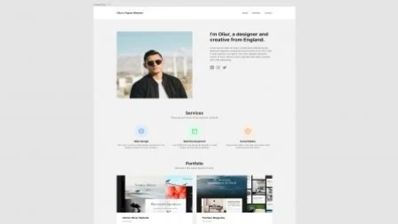 Designing a Simple Personal Portfolio Website