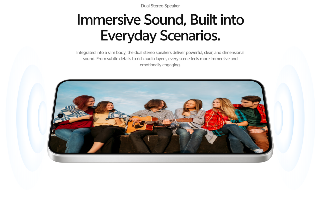 Dual Stereo Speakers