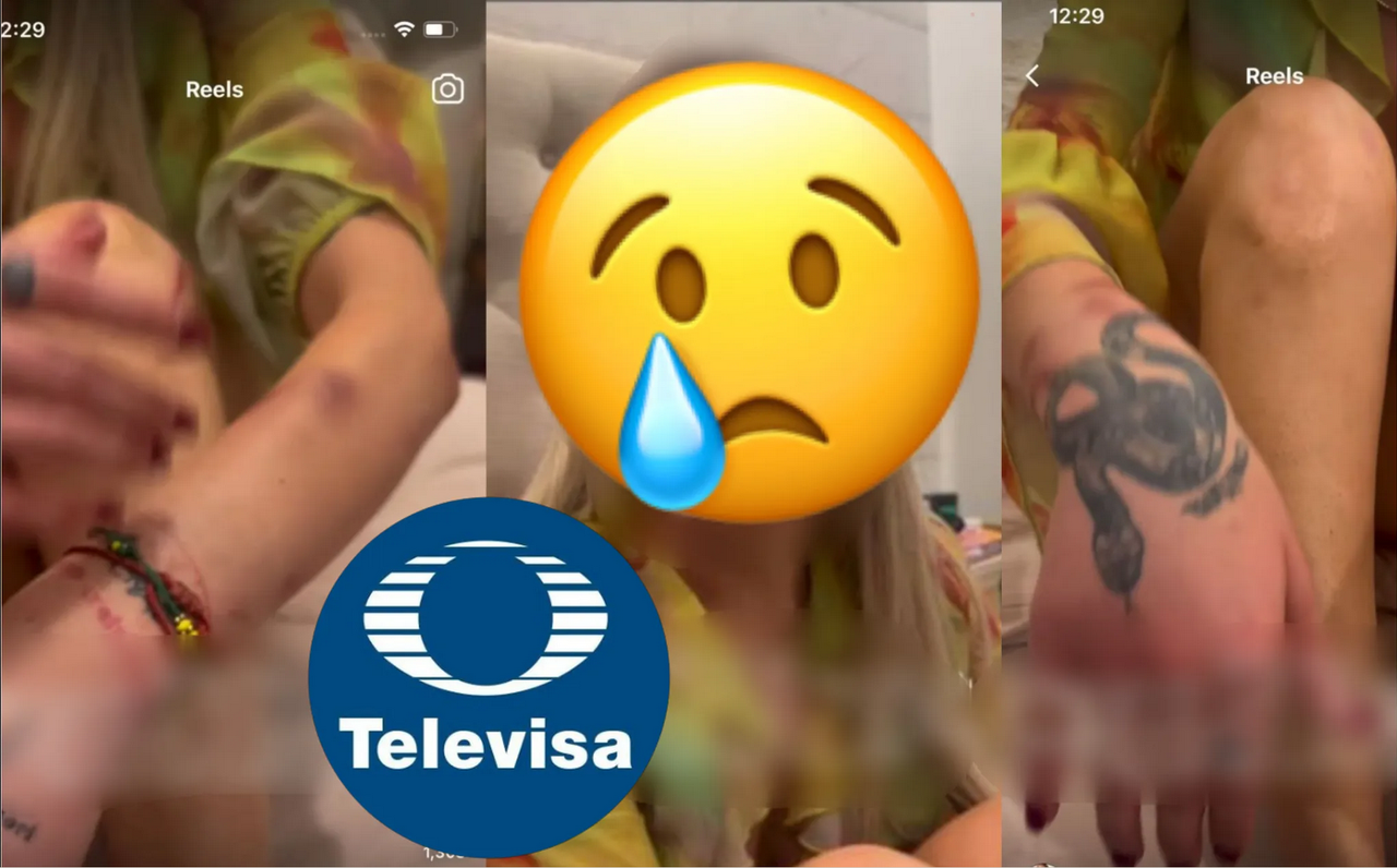 Golpeada y en llanto, conductora de Televisa denuncia abuso policial: 