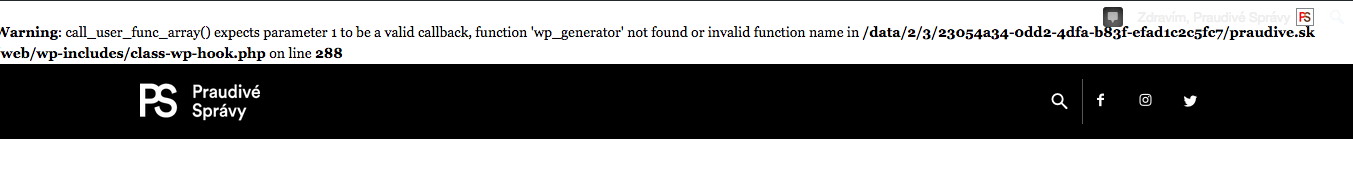 Warning text 