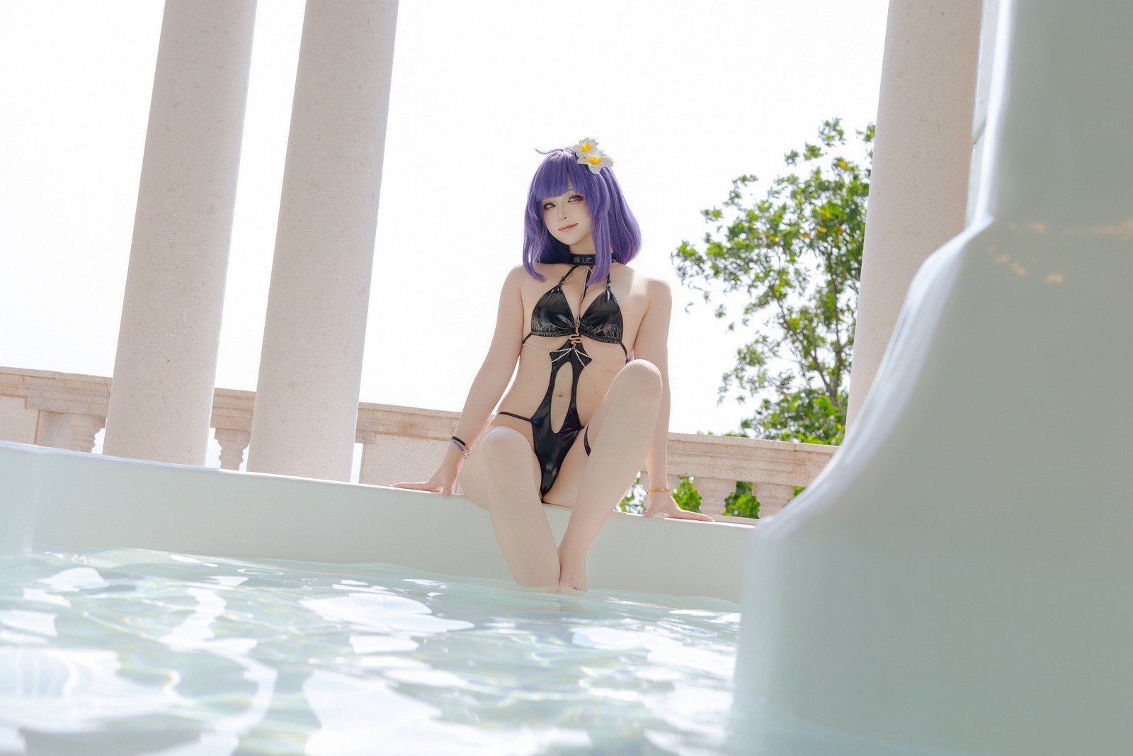 屿鱼 Yuyu Mogador 水着 Cosplay 写真图集（81P｜240MB）插图1