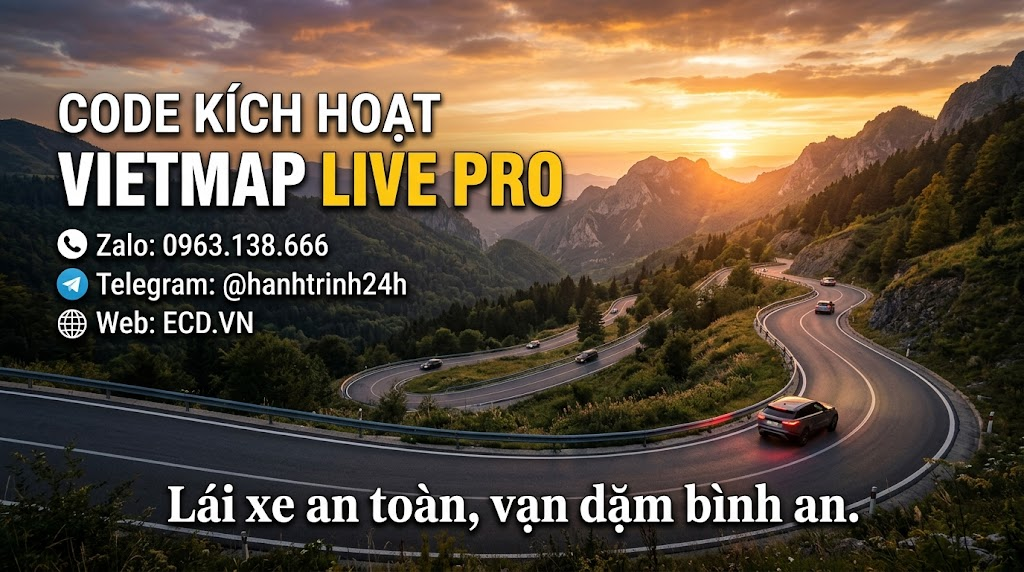code vietmap live pro zalo