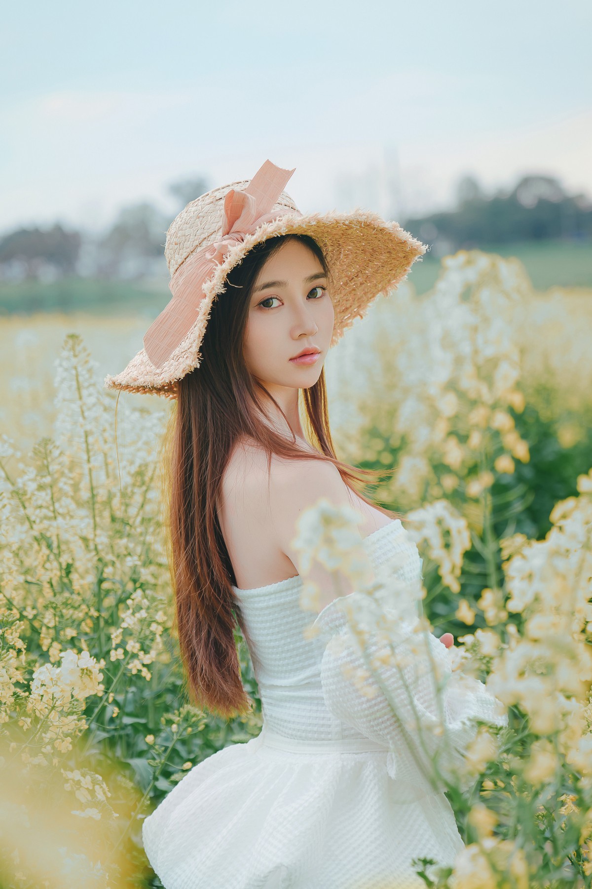 年年nnian 花野写真 自然花海少女图集插图