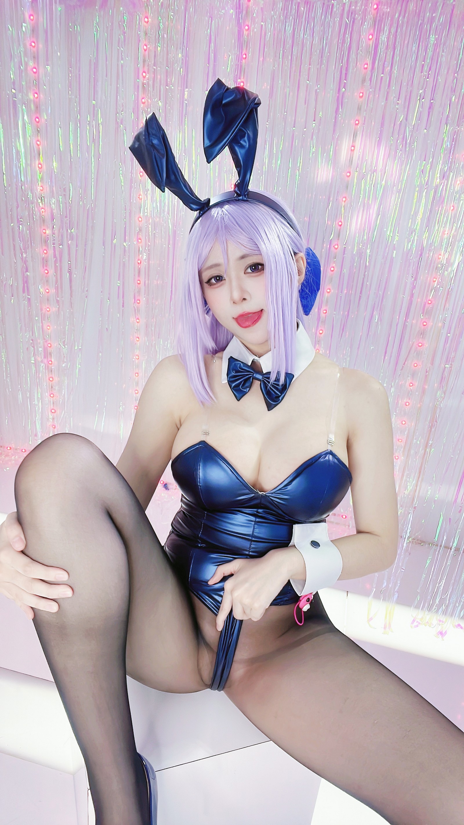 小空sora – 碧蓝档案 飞鸟马时 兔女郎 Cosplay 高清写真集（28P4V-165MB）可爱风格插图
