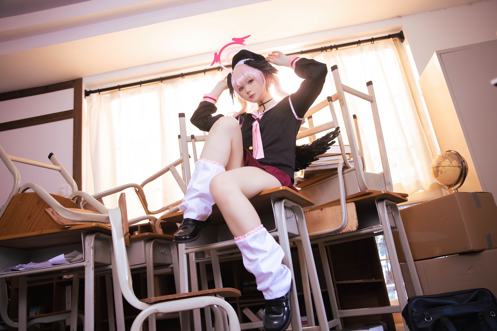 屿鱼 Yuyu 下江小春 原皮 Cosplay 写真图集（33P｜164MB）插图8