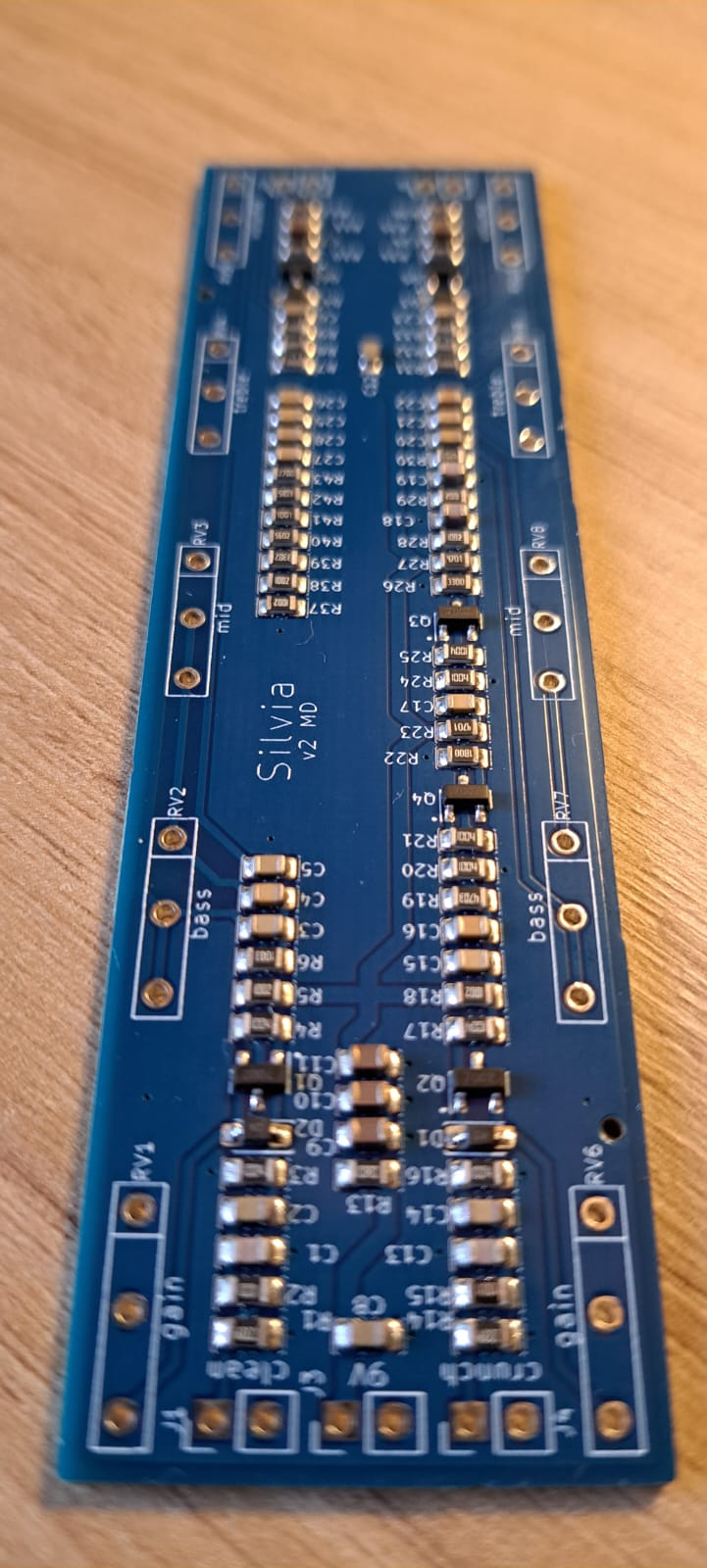 Silvia, a 2 channel MOSFET preamp. New version. Silvia, a 2 channel MOSFET preamp. New version.