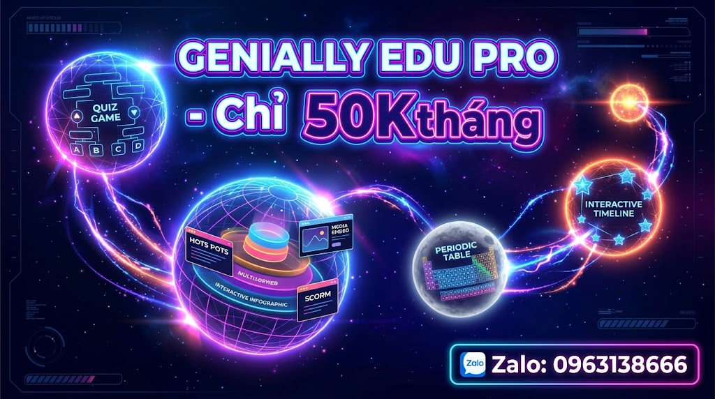 genially pro giá rẻ