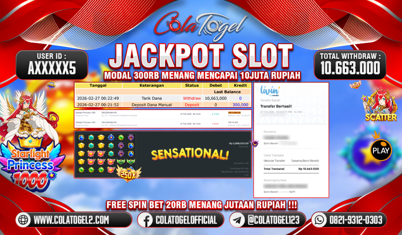 JACKPOT SLOT GACOR!!