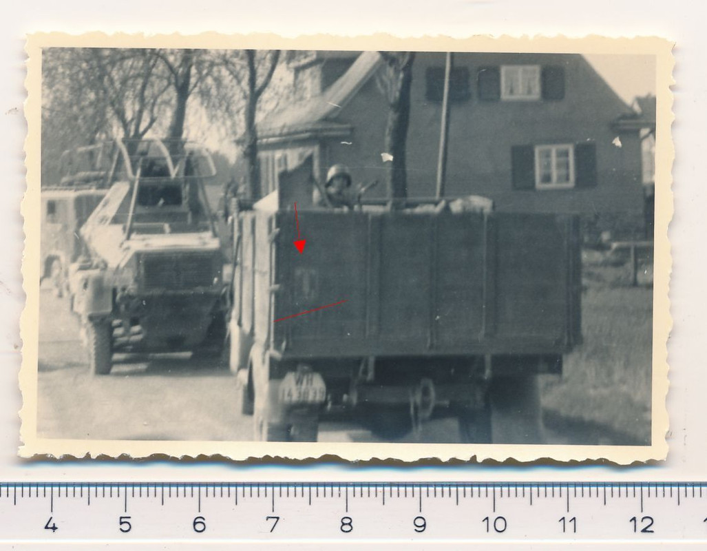 2.WK LKW Oldtimer mit Kennung Panzerspähwagen