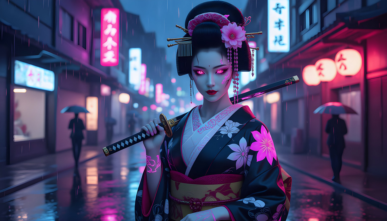 Neon Geisha