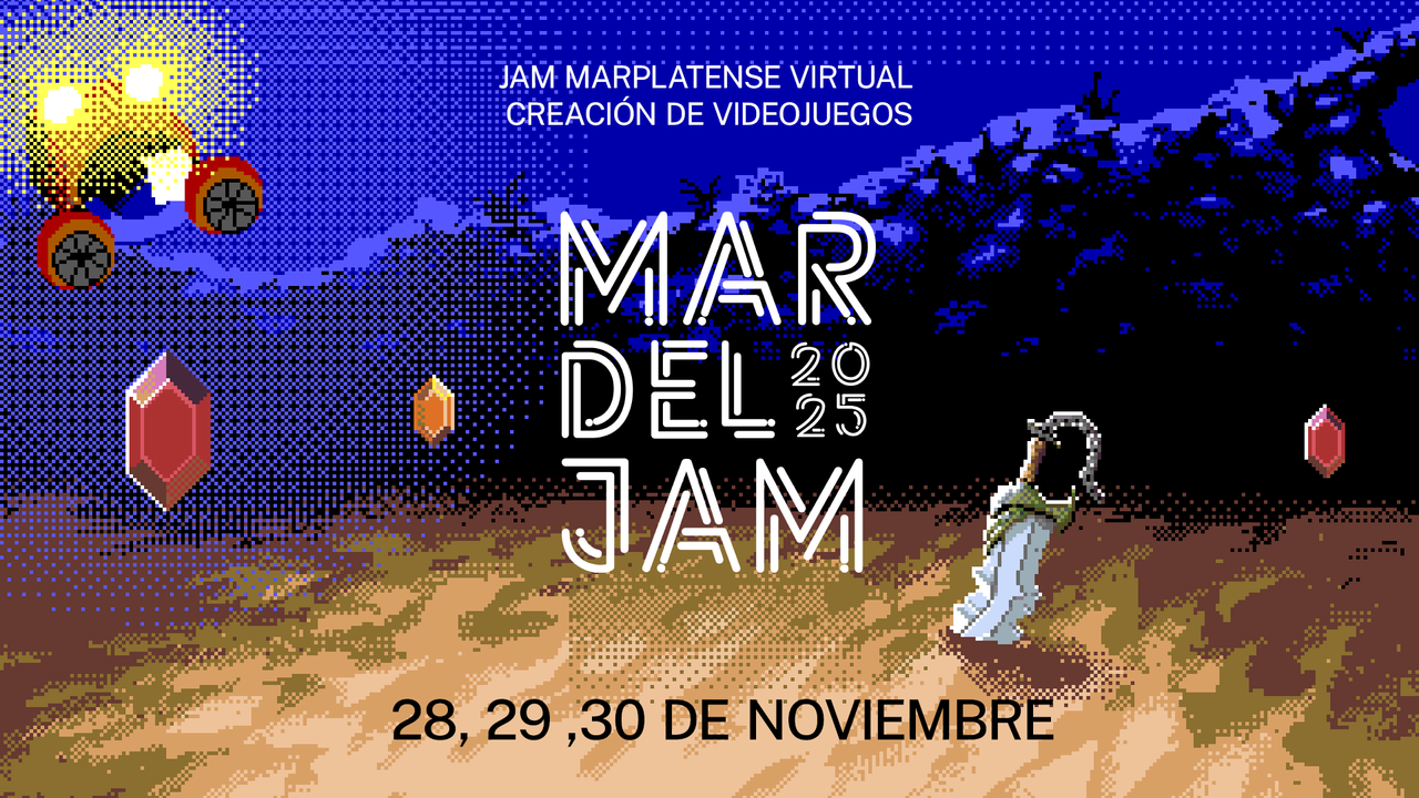 MarDelJam 2025: ¡48 horas para crear videojuegos desde cero!