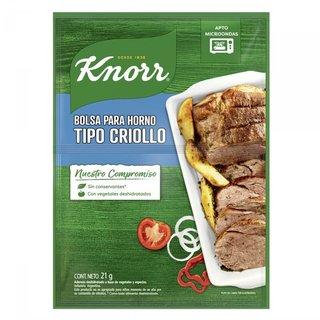 4258 | Bolsa Horno Knorr Criolla X 21 Grs