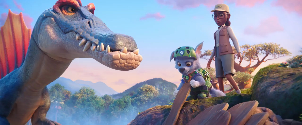 PAW Patrol: The Dino Movie 2026 WebRip [Hindi + English] 480p 720p ESub Screenshot