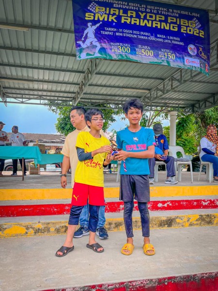 Piala penjaring gol terbanyak  berkongsi jumlah gol bersama Red Giant dan Black Eagle YSA