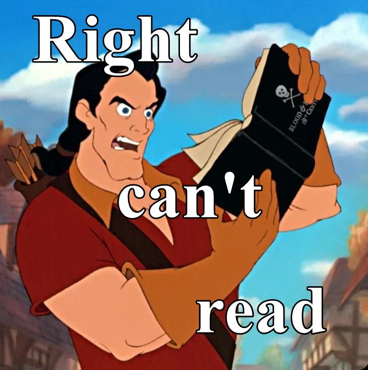 right can t read