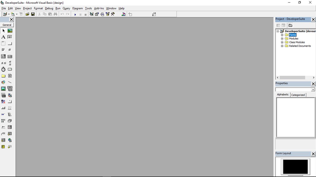 VB6 IDE
