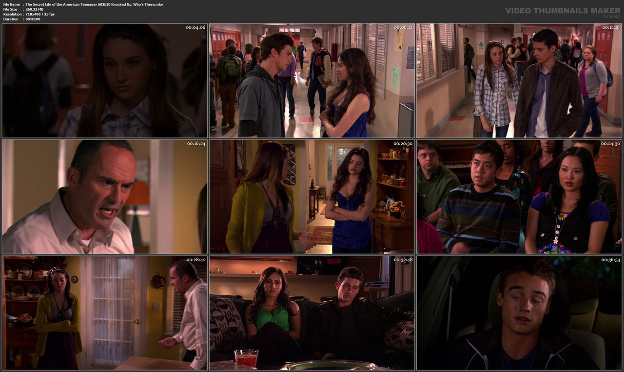 The Secret Life of the American Teenager S02E10 Knocked Up, Who's There.mkv