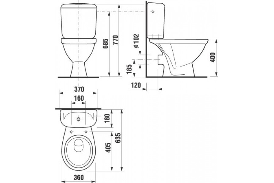 Унитаз_компакт_Jika_Lyra_с_горизонтальным_выпуск