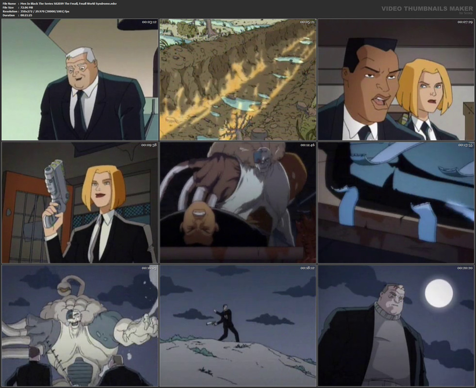 Men In Black The Series S02E09 The Fmall, Fmall World Syndrome.mkv