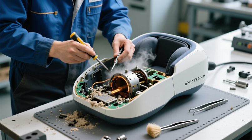 Устранение засора в инфракрасном массажере