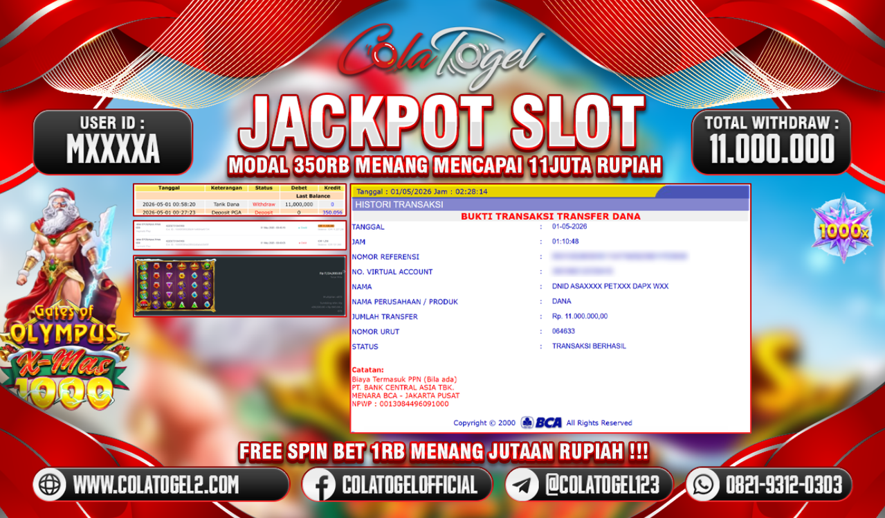 JACKPOT SLOT GACOR!!