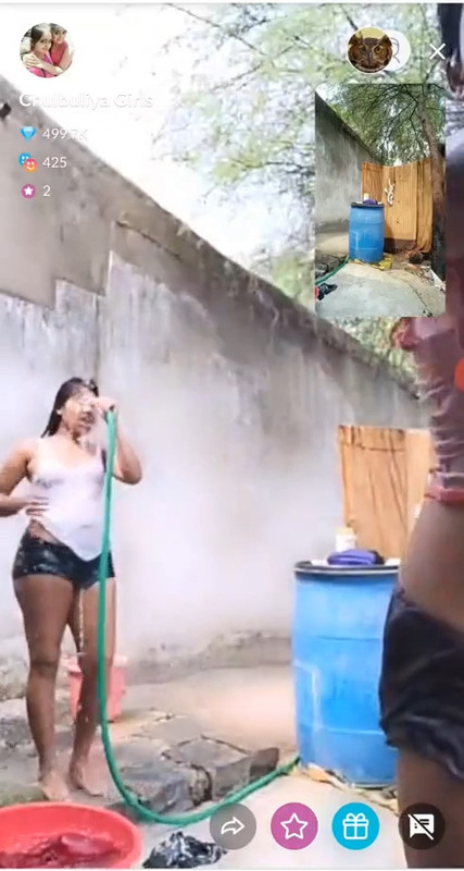chulbul girl Bathing Outdoor.mp4_snapshot_07.15.768