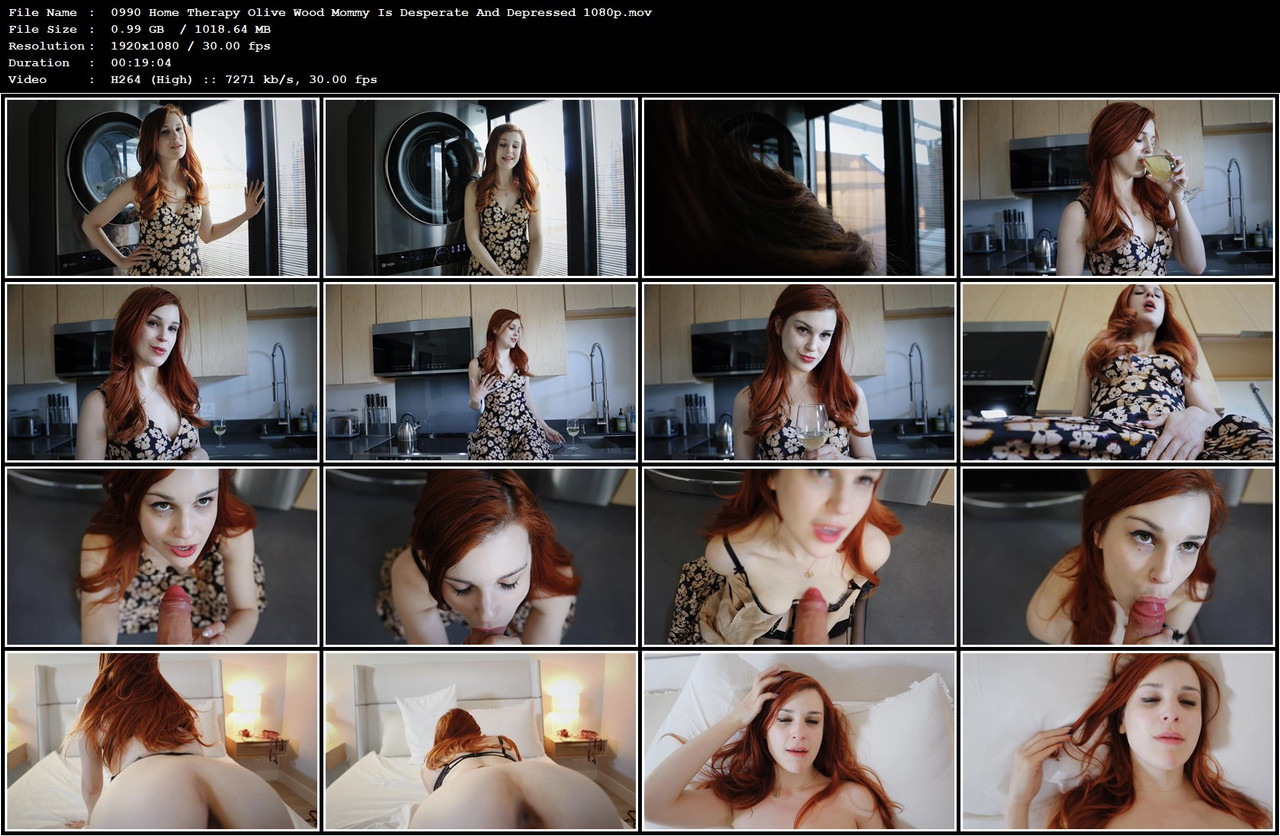 0990 Home Therapy Olive Wood Mommy Is Desperate And Depressed 1080p mov