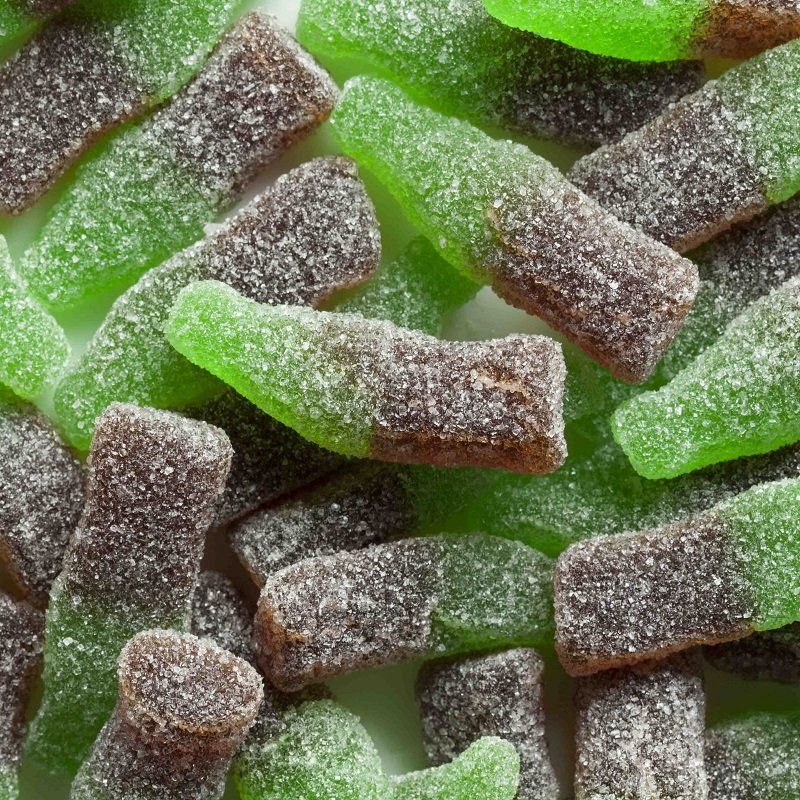 Bouteilles Cola bonbons