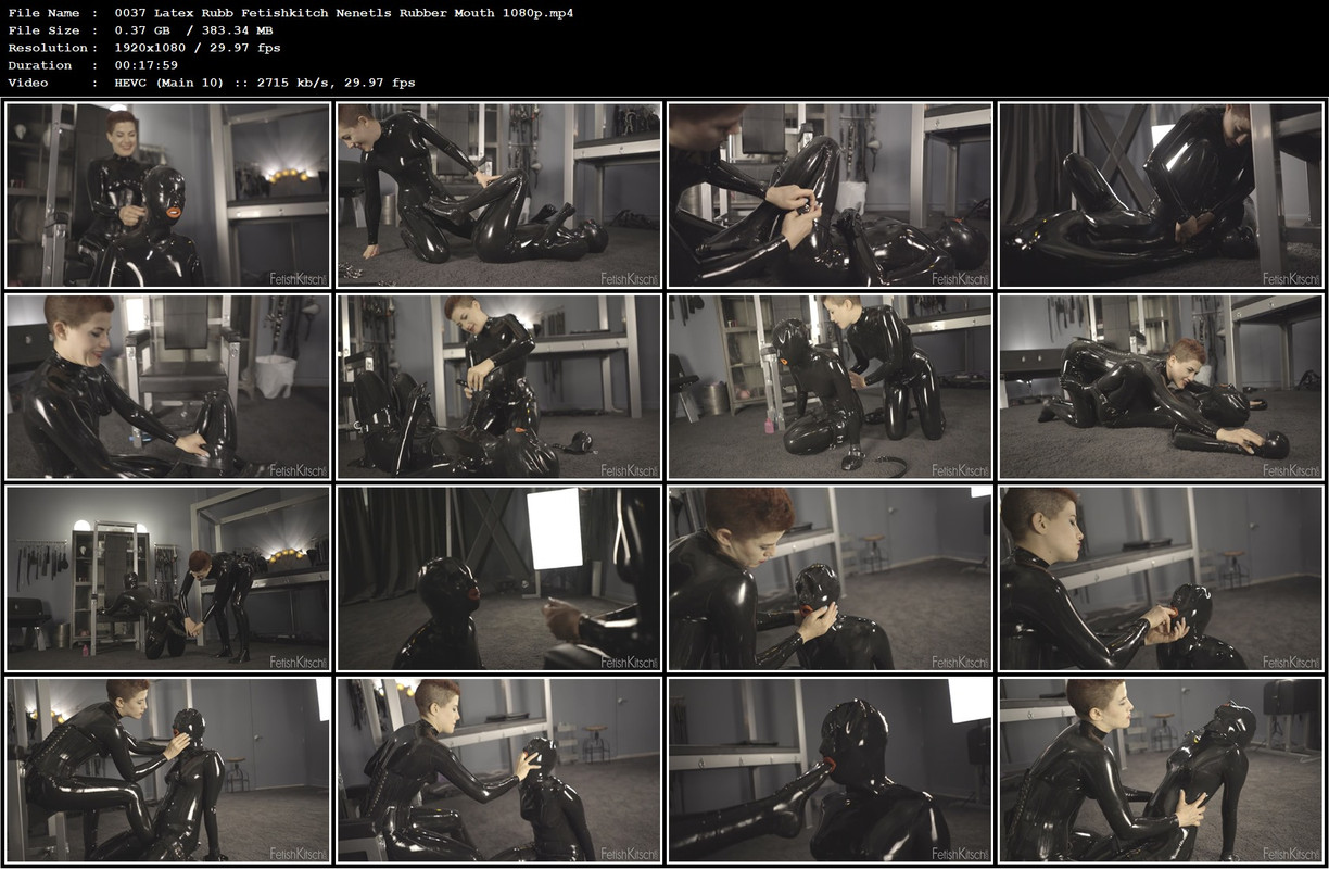 0037 Latex Rubb Fetishkitch Nenetls Rubber Mouth 1080p.mp4