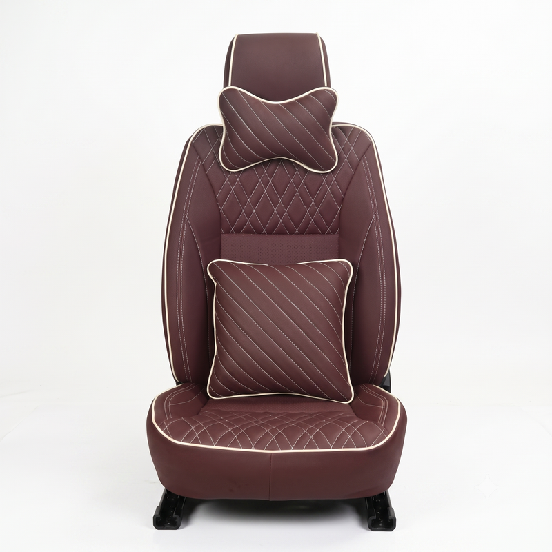 Maroon cushioning set