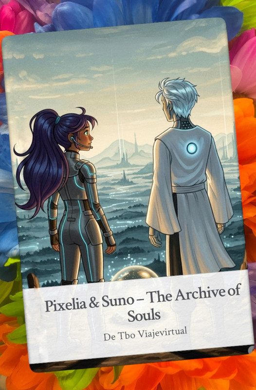 Pixelia & Suno: Soul Archives - Portada Kindle en Español