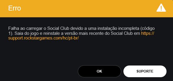 GTA V Rockstar Game launcher - Jogo não roda ou dá erro - Clube do Hardware