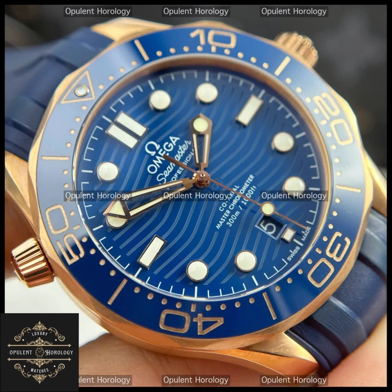Omega Seamaster Diver 300M Watch 42mm Blue Dial - Super Clone