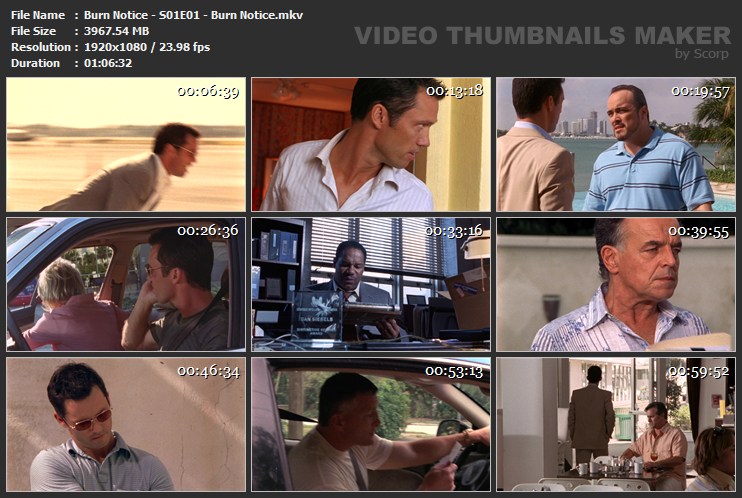 Burn Notice S01E01 Burn Notice mkv