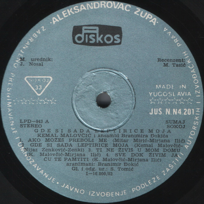 Kemal Malovcic 1982 sA