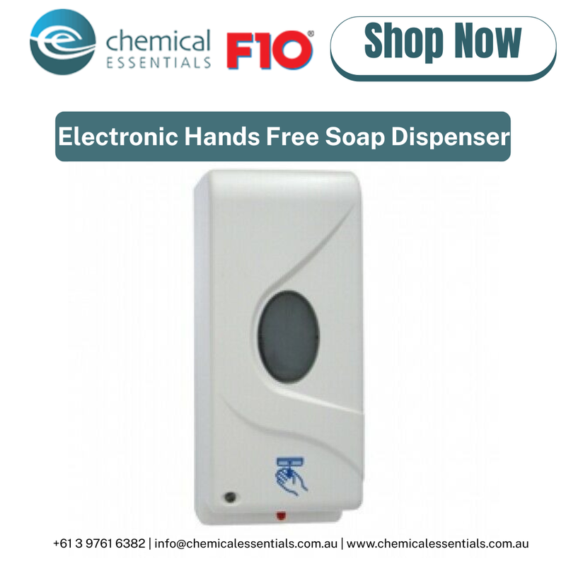Electronic Hands Free Soap Dispenser Chemical Essentials