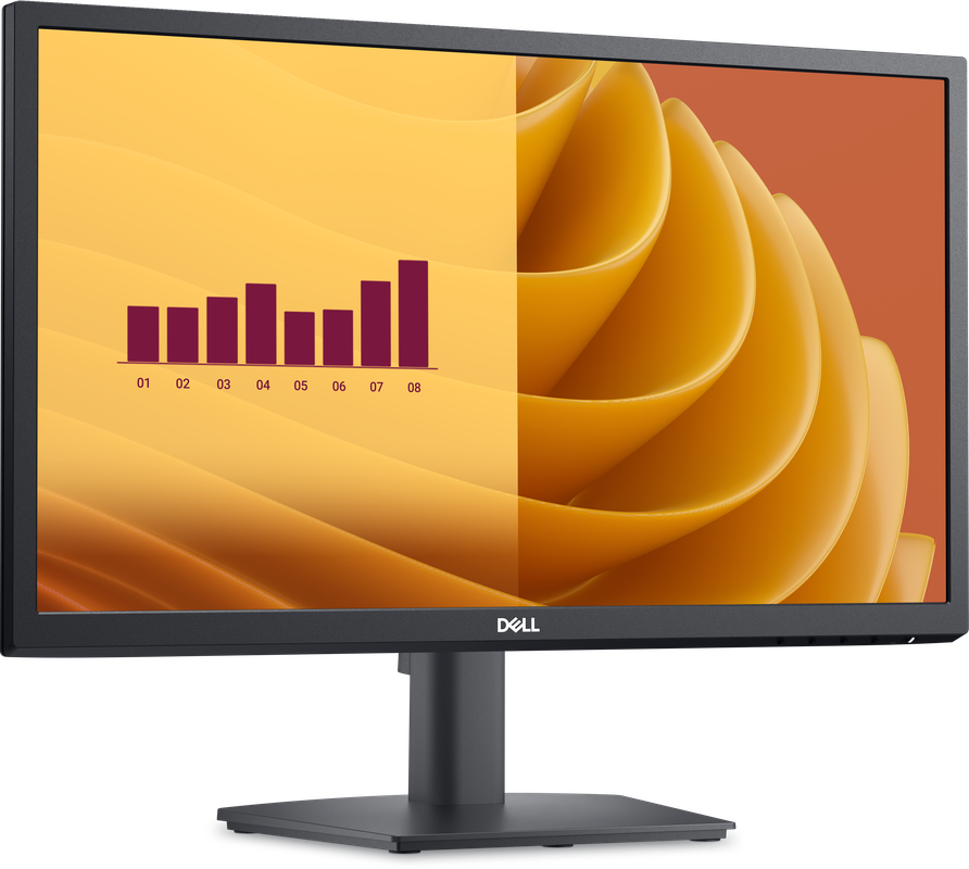 Monitor Dell de 22 pulgadas con pantalla Full HD y diseño de biseles delgados.