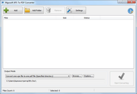 Mgosoft XPS To PDF Converter 12.4.1