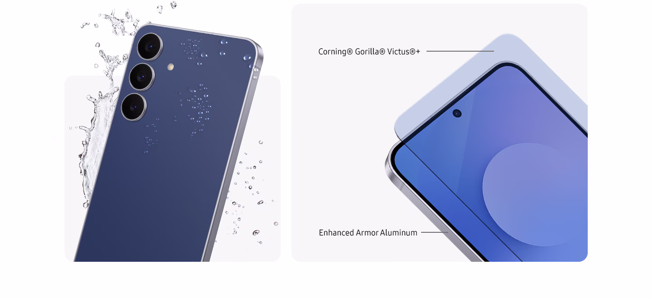 Water and Dust Resistance