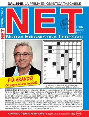 Nuova Enigmistica Tascabile N.3012 - Aprile-Maggio 2024