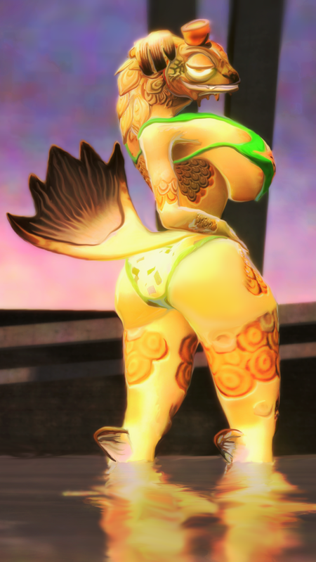 Aurum san bikini pinup