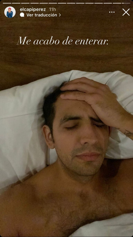 “El Capi” Pérez se viraliza por su reacción a la separación de Belinda y Nodal