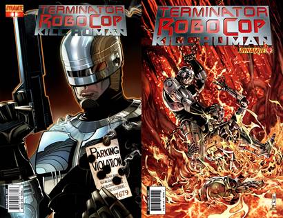 Terminator-Robocop - Kill Human #1-4 (2011) Complete