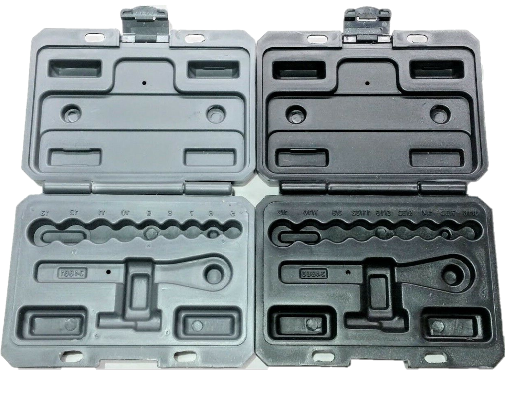 *EMPTY CASES* CRAFTSMAN 11pc STANDARD & 11pc METRIC 1/4 DRIVE RATCHET