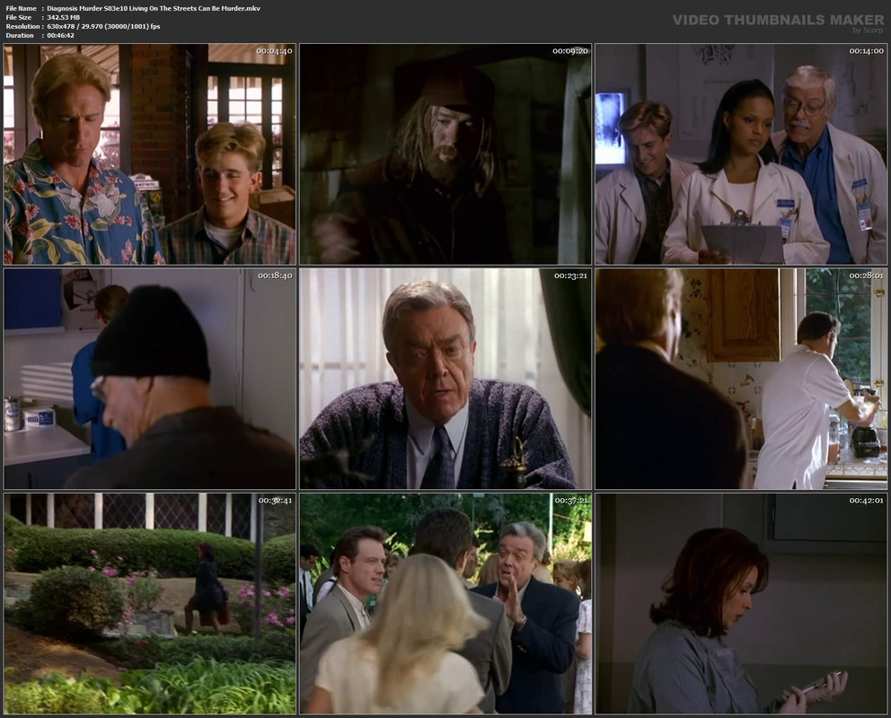 Diagnosis Murder S03e10 Living On The Streets Can Be Murder.mkv