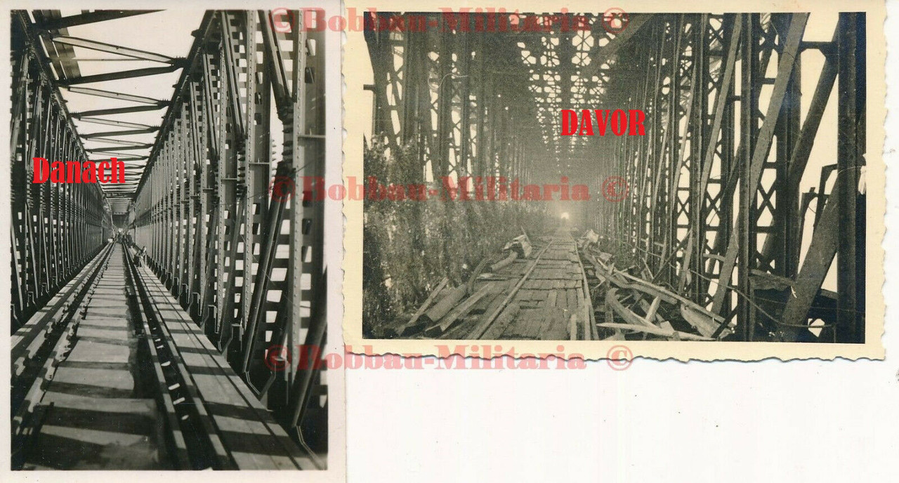 DNJEPROPETROWSK Dnipro Dnepr Eisenbahn-Brücke Brückenbau Eis.Pio.Regt. 1 TOP3